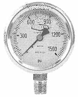 All Stainless Steel Liquid-Filled Gauges