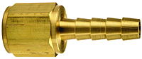 Brass Barbed Solid Female Insert