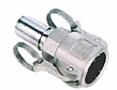 Female Cam & Groove Stainless Steel Fittings (Style 16)-160816SKS