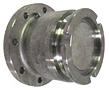Dry Quick Disconnect Adapter x TTMA flange with FKM (FPM) seals