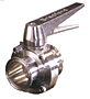 Trigger Handle Clamp End Butterfly Valve