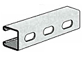 Z1625 Series Z-Strut™ Channels (1-5/8 in x 1-5/8 in) - Z1625 SH PG Slotted Channel Pre-Galvanized