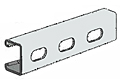 Z875 Series Z-Strut™ Channels (1-5/8 in x 7/8 in) - Z875 PG Slotted Channel Pre-Galvanized